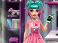 Игра Ледяная принцесса: Мода и компьютерные игры онлайн Игра Ледяная принцесса: Мода и компьютерные игры онлайн