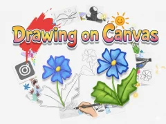 Игра Рисование на холсте онлайн