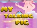 Игра Моя говорящая свинья онлайн Игра Моя говорящая свинья онлайн