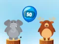 Игра Шары в джунглях:округление онлайн Игра Шары в джунглях:округление онлайн