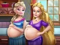 Игра Лучшие подруги: Счастливые беременные принцессы онлайн Игра Лучшие подруги: Счастливые беременные принцессы онлайн