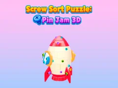 Игра Сортировка винтов Головоломка Застревание булавки 3D онлайн