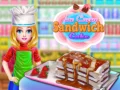 Игра Сэндвич-пирог с мороженым онлайн