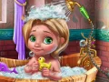 Игра Малышка Голди в ванной онлайн