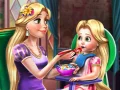 Игра Рапунцель: кормление малышки онлайн