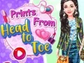 Игра Печати с головы до пят онлайн