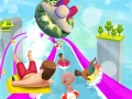 Игра Скользкий аквапарк водных горок онлайн