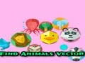 Игра Найдите животных вектор онлайн
