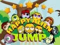 Игра Прыжки счастливого пришельца онлайн Игра Прыжки счастливого пришельца онлайн