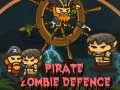Игра Пиратская защита от зомби онлайн Игра Пиратская защита от зомби онлайн