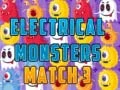 Игра Электрические Монстры Матч 3 онлайн Игра Электрические Монстры Матч 3 онлайн