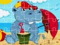 Игра Мозаика гиппопотама онлайн