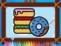 Игра Детская раскраска: Пекарня онлайн
