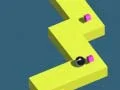 Игра Зигзагообразная черта шара онлайн Игра Зигзагообразная черта шара онлайн