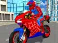 Игра Симулятор Человека паука на мотоцикле 3D 2 онлайн Игра Симулятор Человека паука на мотоцикле 3D 2 онлайн