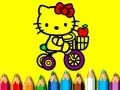 Игра Назад в школу: Сладкая Китти раскраска онлайн