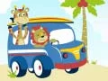 Игра Милые животные на автомобилях: Различия онлайн