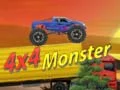 Игра  4x4 монстр онлайн