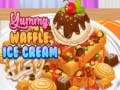 Игра Вкусные вафли с мороженым онлайн