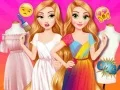 Игра Принцессы орудуют краской онлайн Игра Принцессы орудуют краской онлайн