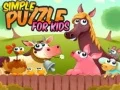 Игра Простая головоломка для детей онлайн