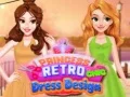 Игра Принцессы: Ретро Шик Дизайн платья  онлайн