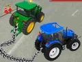 Игра Симулятор буксировки трактора с цепью онлайн Игра Симулятор буксировки трактора с цепью онлайн