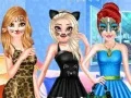 Игра Модная вечеринка принцессы в стиле животных онлайн Игра Модная вечеринка принцессы в стиле животных онлайн