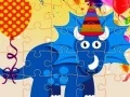 Игра Дино вечеринка Пазл онлайн