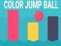 Игра Прыгучий цветной шар онлайн Игра Прыгучий цветной шар онлайн