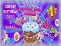 Игра Производитель карточек на день рождения онлайн Игра Производитель карточек на день рождения онлайн