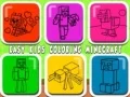 Игра Майнкрафт Раскраски для детей  онлайн