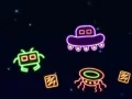 Игра Неоновые захватчики онлайн Игра Неоновые захватчики онлайн