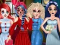 Игра Принцессы: Подготовка к вечеринке на Хэллоуин онлайн