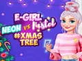 Игра Неон против Е-девочек Декор рождественской ели онлайн
