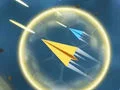 Игра Атака бумажного самолетика онлайн