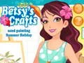 Игра Рукодельница Бэтси: Летние каникулы рисования песком онлайн Игра Рукодельница Бэтси: Летние каникулы рисования песком онлайн