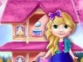 Игра Украшение кукольного дома принцессы онлайн Игра Украшение кукольного дома принцессы онлайн