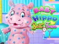 Игра Время купания малыша бегемота онлайн