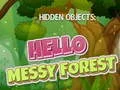 Игра Поиск предметов: Привет, грязный лес  онлайн