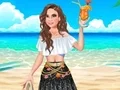 Игра Девушка с летнего пляжа онлайн