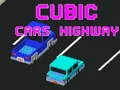 Игра Кубические автомобили на шоссе онлайн Игра Кубические автомобили на шоссе онлайн