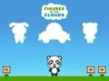 Игра Фигуры в облаках онлайн Игра Фигуры в облаках онлайн