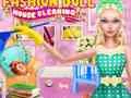Игра Уборка дома модных кукол онлайн