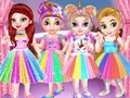 Игра Малышки принцессы: Вечеринка в стиле единорогов онлайн Игра Малышки принцессы: Вечеринка в стиле единорогов онлайн