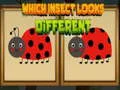Игра Какие насекомые выглядят иначе онлайн