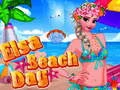 Игра Эльза пляжный день онлайн Игра Эльза пляжный день онлайн