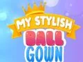 Игра Мое стильное бальное платье онлайн