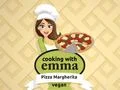 Игра Кулинария с Эммой: Пицца Маргарита онлайн Игра Кулинария с Эммой: Пицца Маргарита онлайн