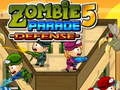 Игра Зомби-парад защиты 5 онлайн